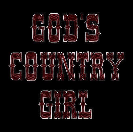 God's Country Girl Crystallized Tee
