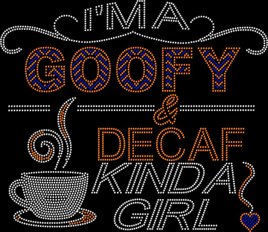 Goofy and Decaf Crystallized Tee