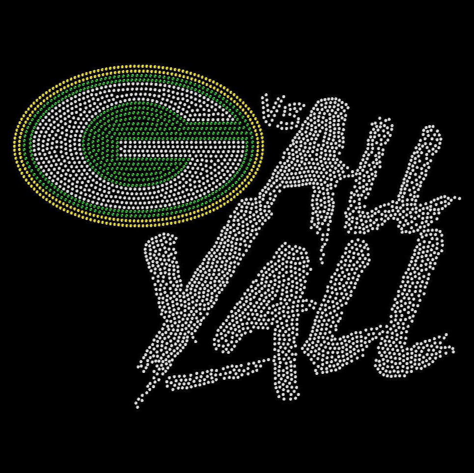 Green Bay Vs All Y'All Crystallized Tee