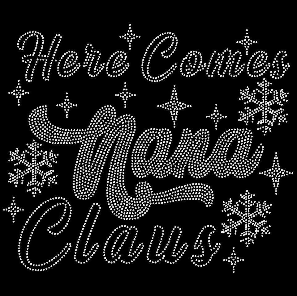 Nana Claus Rhinestone Tee