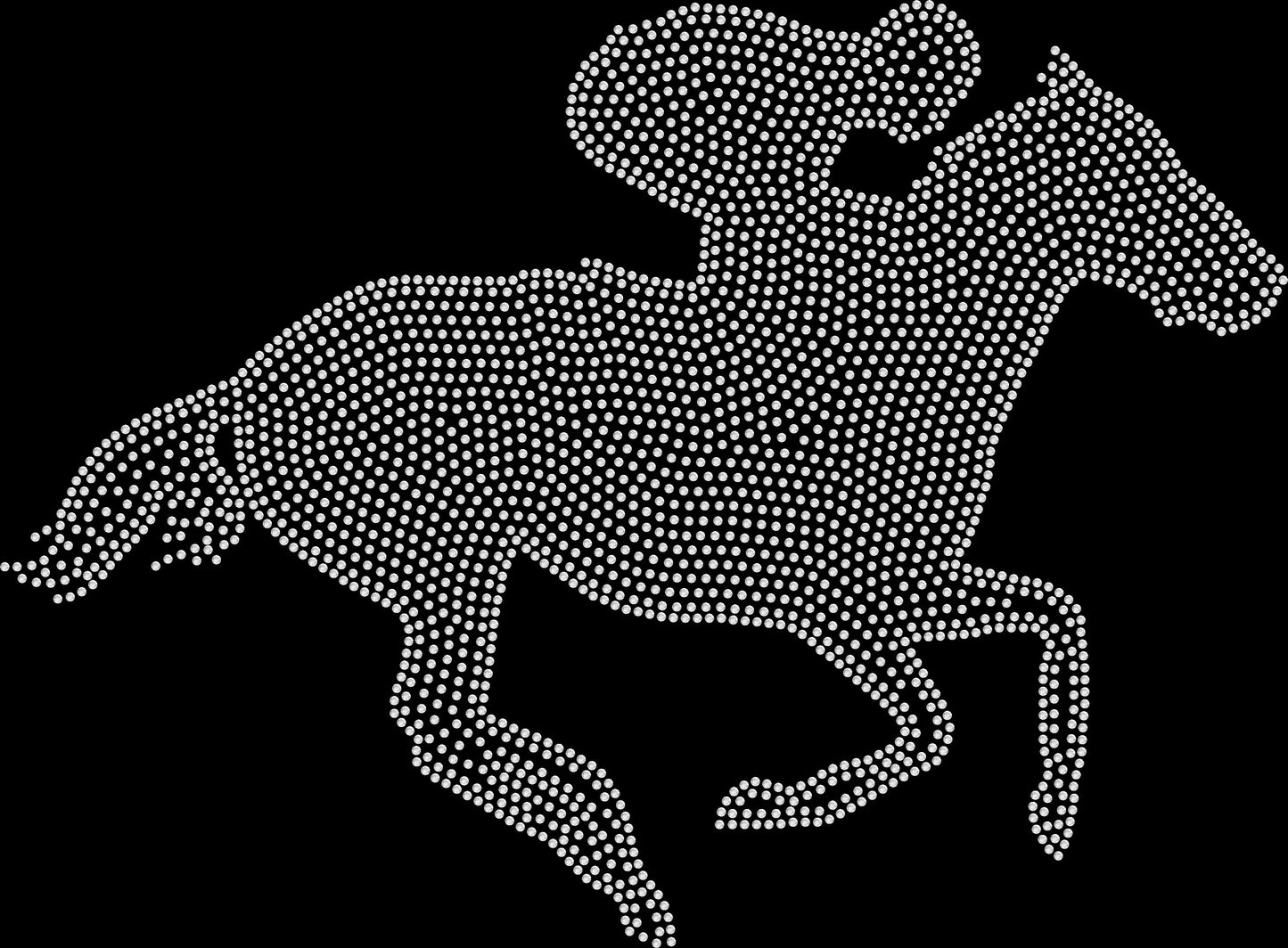 Horse & Jockey Crystallized Tee