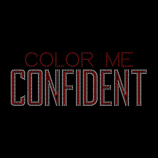 Color Me Confident Crystallized Tee