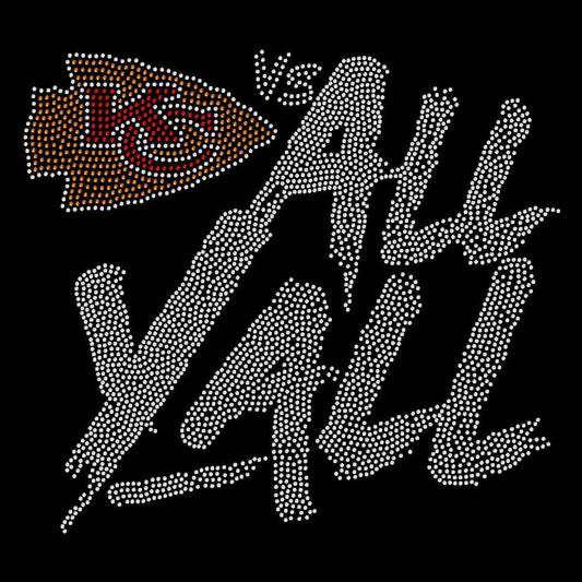 Chiefs Vs All Y'All Crystallized Tee