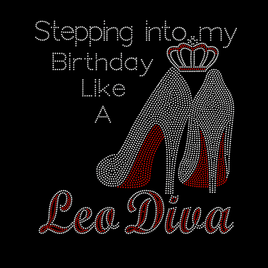 Leo Diva Crystallized Tee