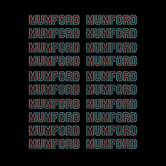 Custom Mumford Crystallized Hotfix Transfer