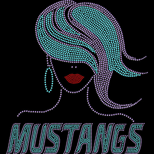 Mustangs Crystallized Tee