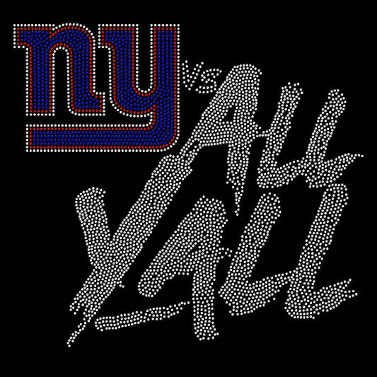 NY Vs All Y'All Crystallized Tee