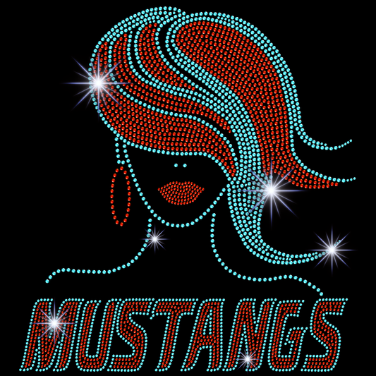 Mustangs Crystallized Tee