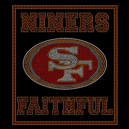 Niners Faithful Crystallized Tee