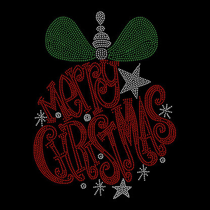 *Sale* Christmas Ornament Rhinestone Tee