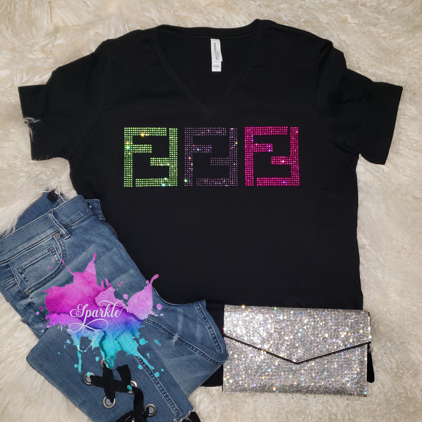 Designer Rhinestone Transfers