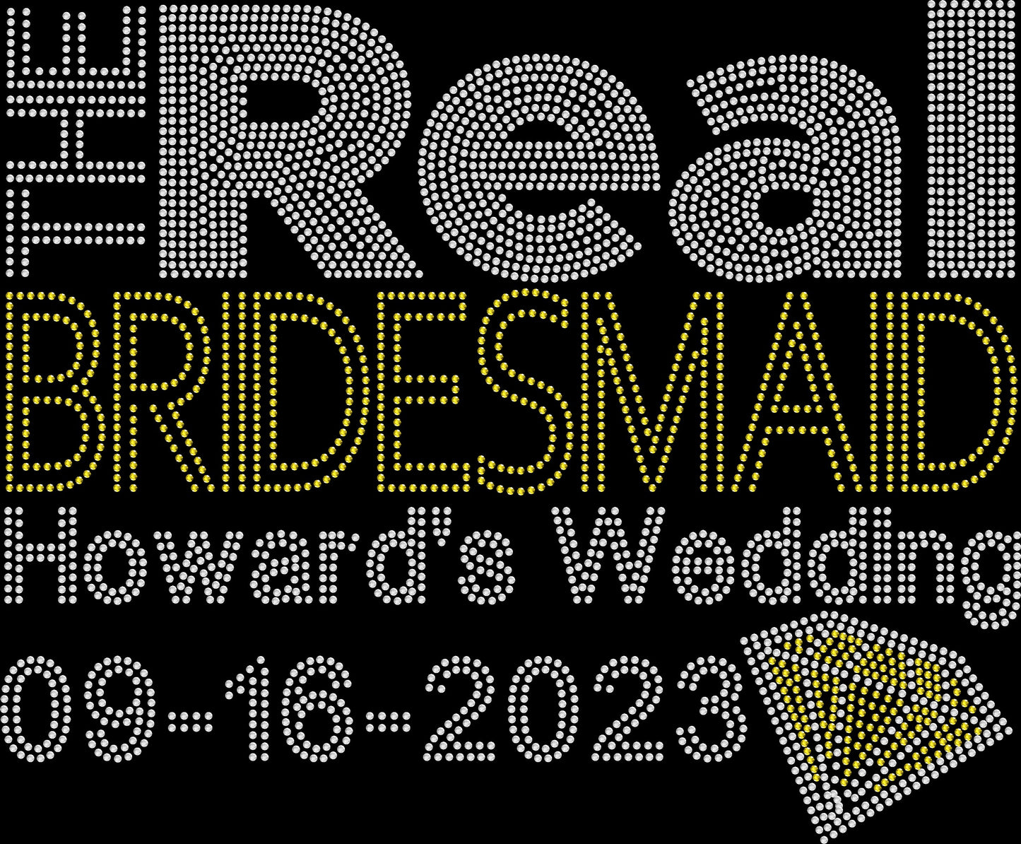 The Real Bridesmaid Crystallized Tee