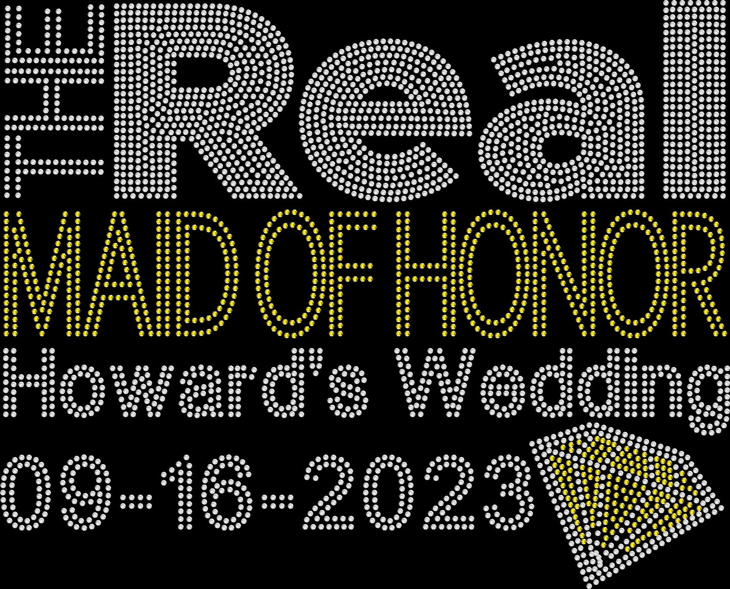 The Real Maid of Honor Crystallized Tee