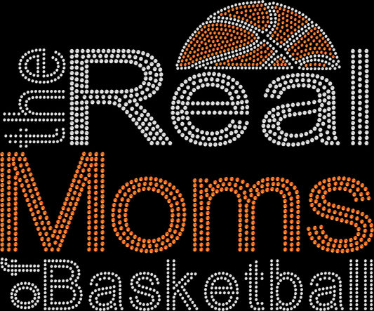 Real Moms of Basketball Crystallized Tee