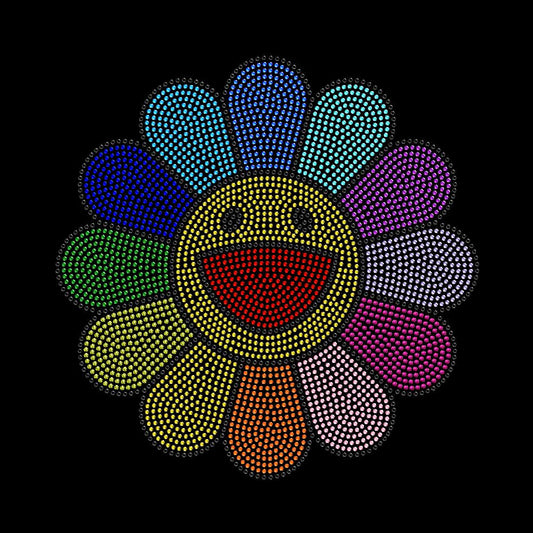 Smiley Face Crystallized Tee