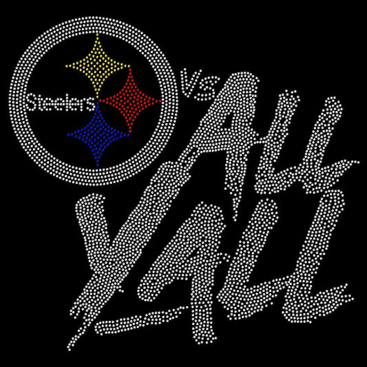 Steelers Vs All Y'All Crystallized Tee