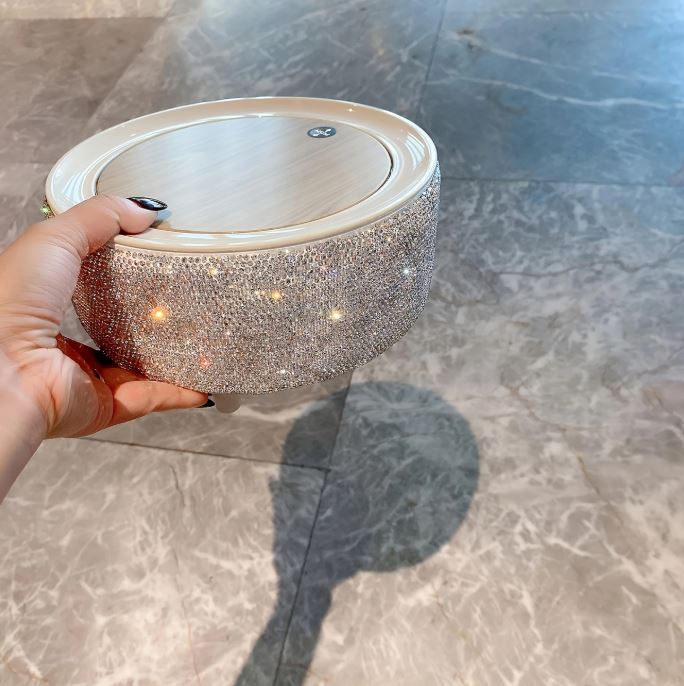 Crystallized Desktop Trash Can