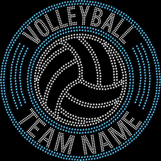Volleyball Crystallized Tee