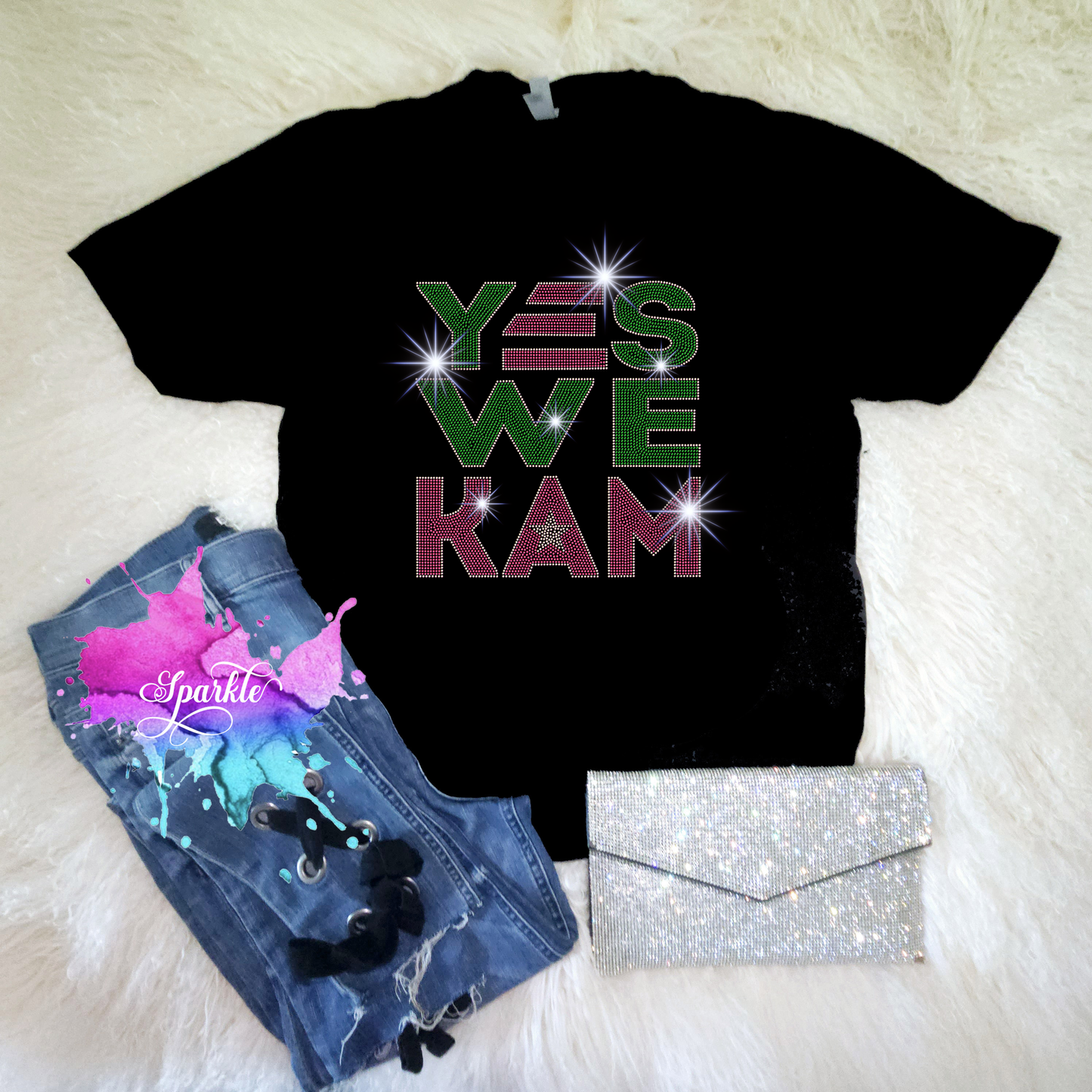 Yes We Kam Crystallized Tee