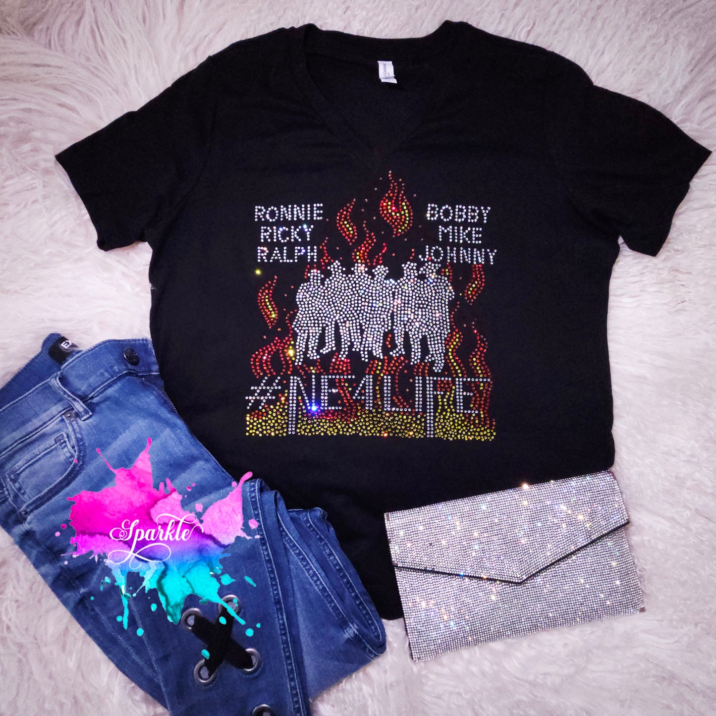 New Edition Inferno Crystallized Tee