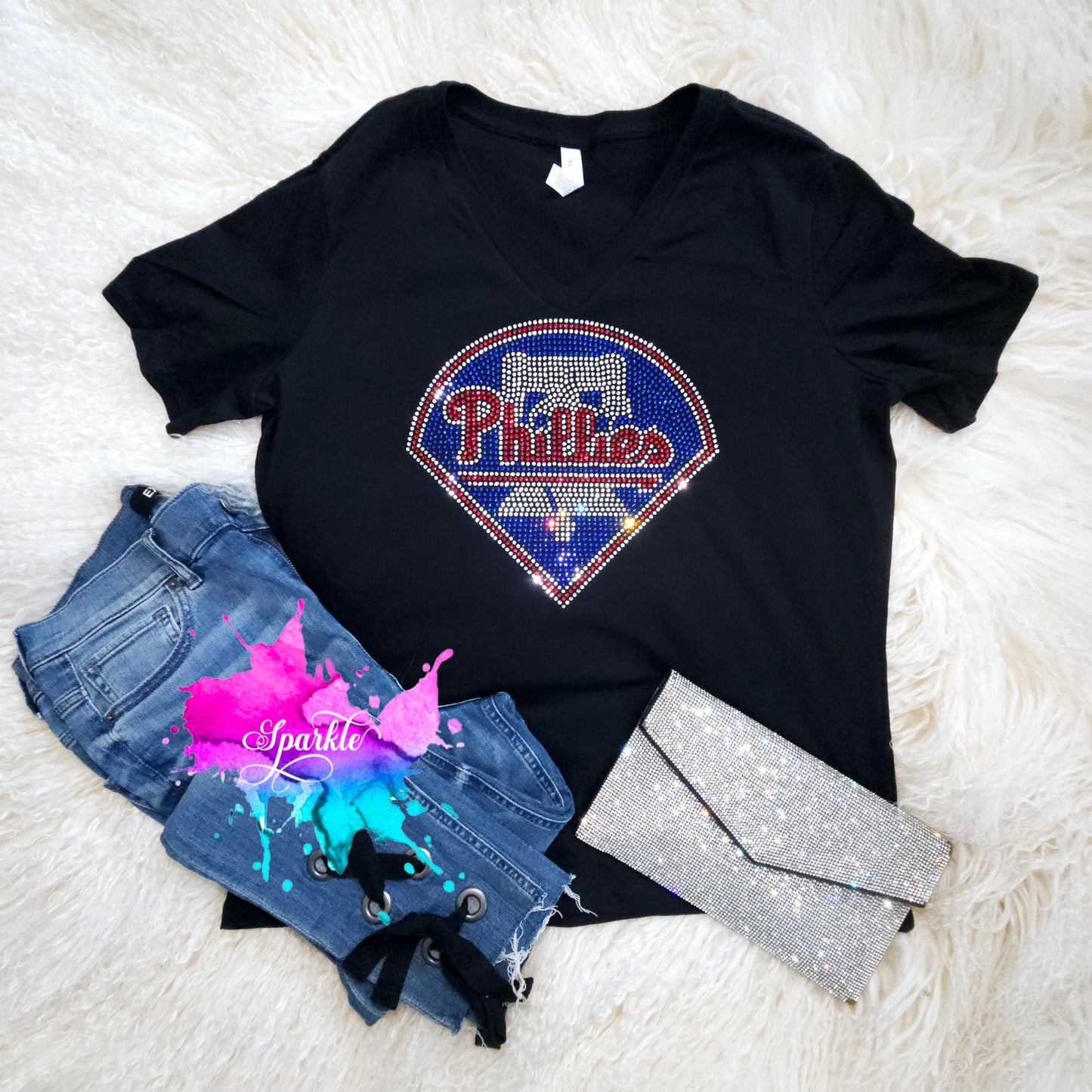 Phillies Crystallized Tee