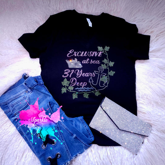 31st Exclusive Rhinestone Tee