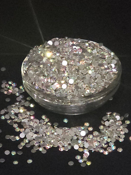 Crystal AB Sparkle Hotfix Crystals