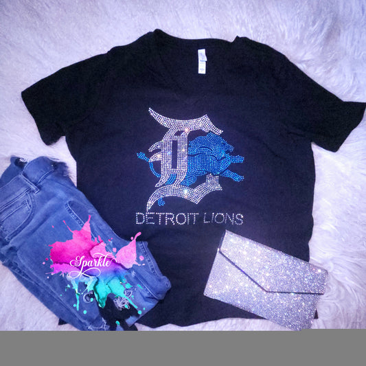 Lions Logo Crystallized Tee