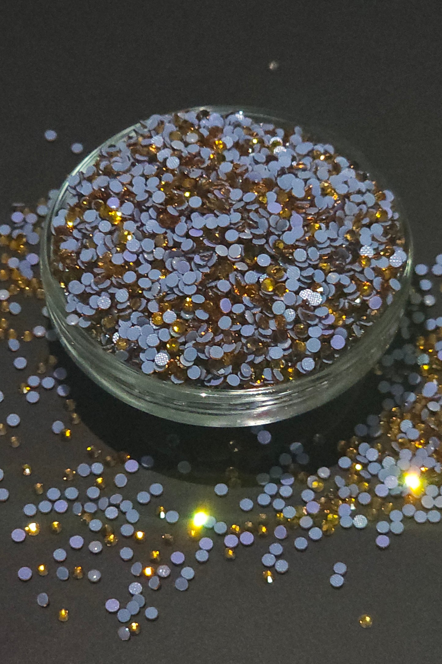 Topaz Sparkle Hotfix Crystals