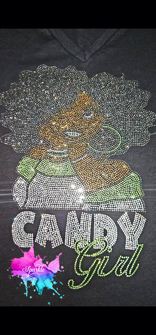 Candy Girl Crystallized Dolman Blouse