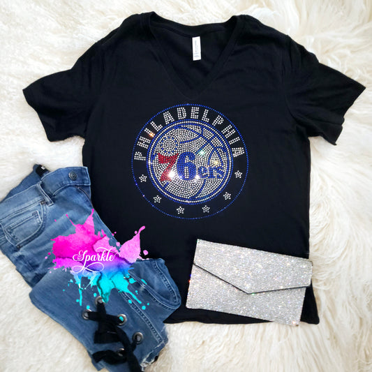 Philly Basketball Crystallized Tee