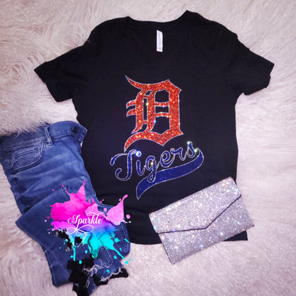 Detroit Tigers Crystallized Tee