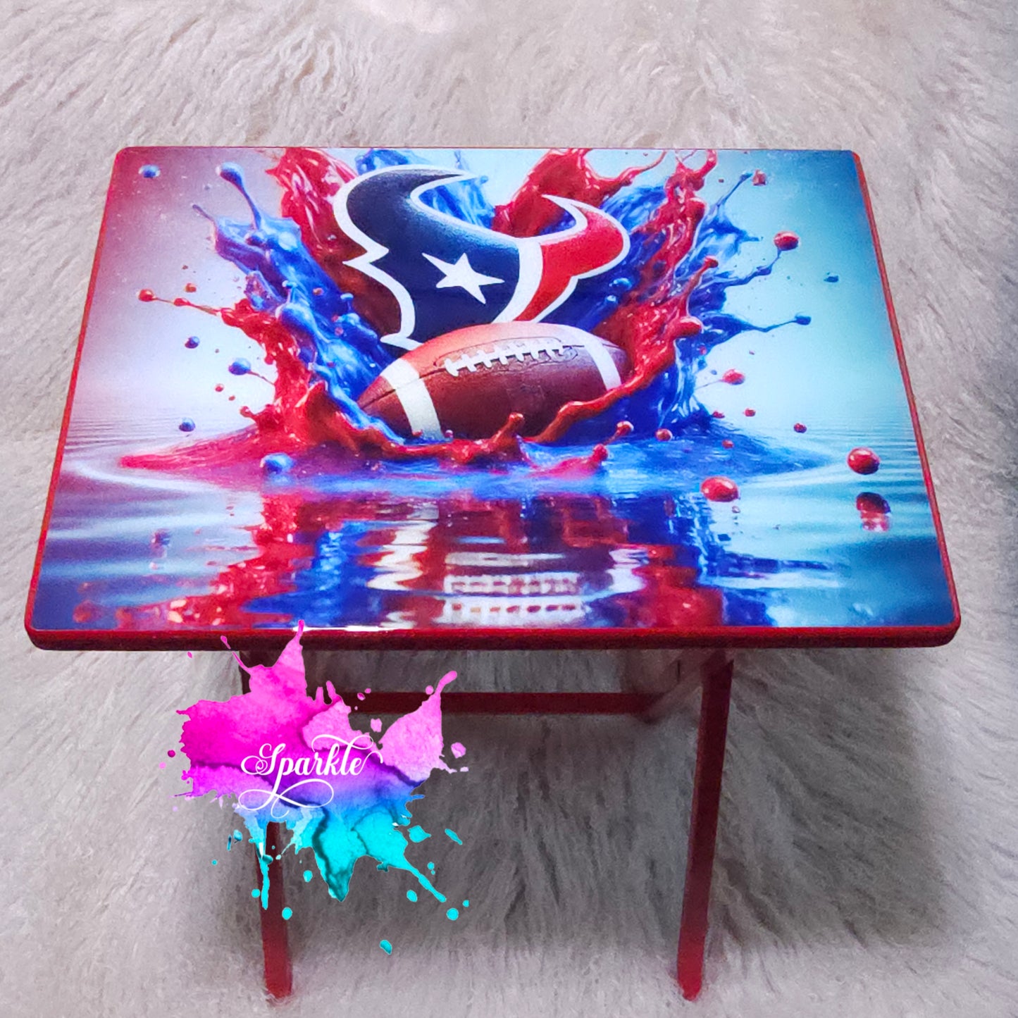 Houston Football Customized Folding Tray
