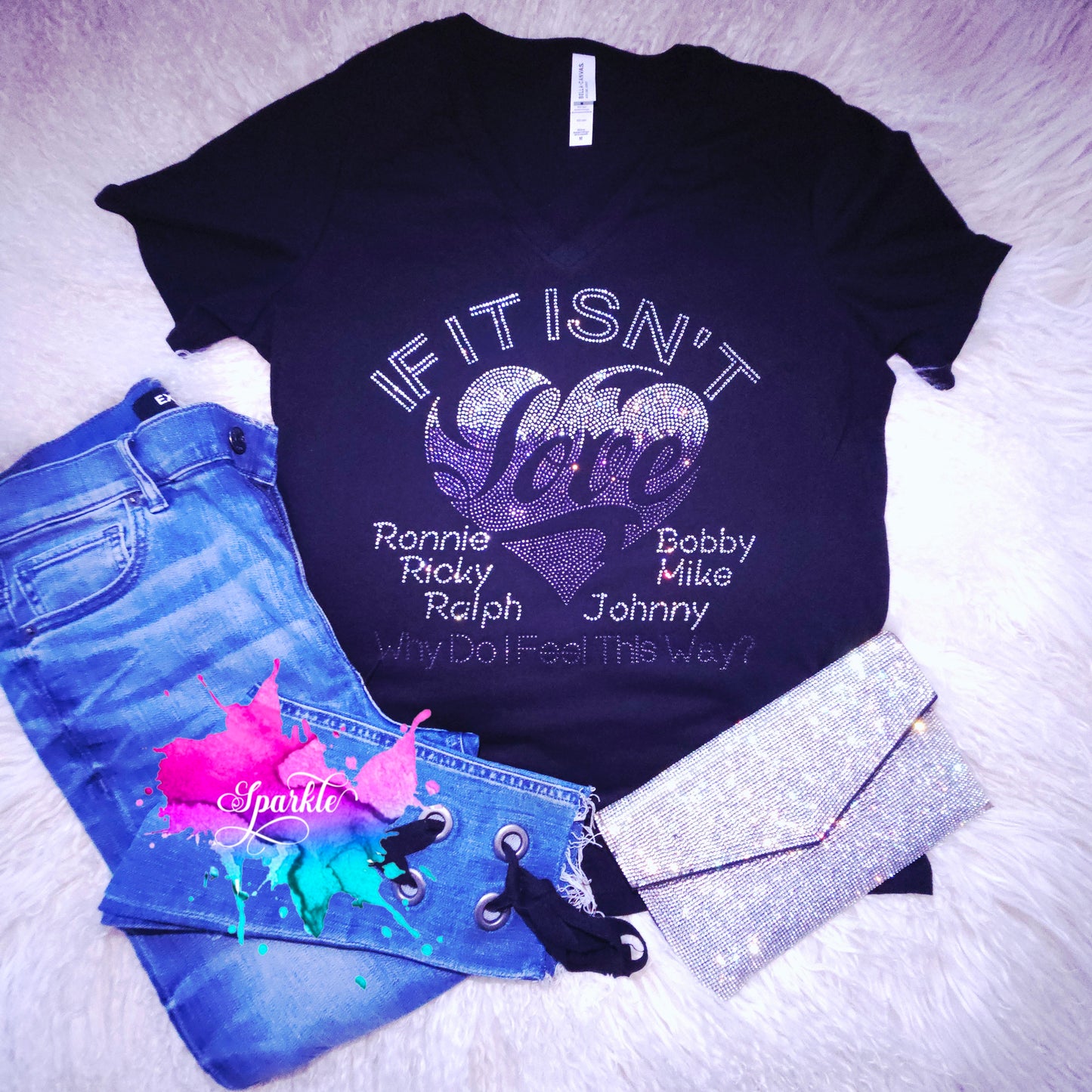 If It Isn't Love Crystallized Tee