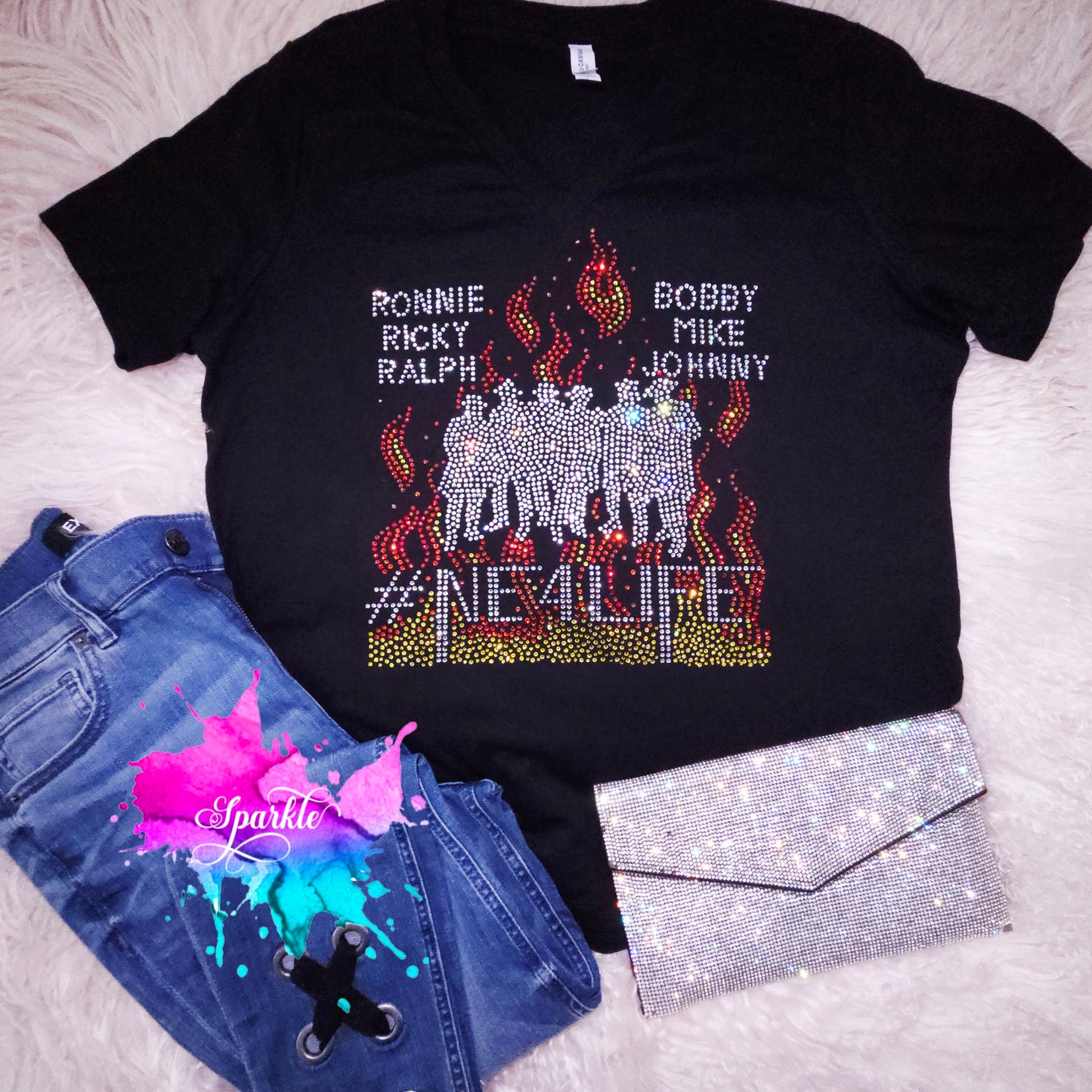 New Edition Inferno Crystallized Tee