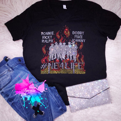 New Edition Inferno Crystallized Tee