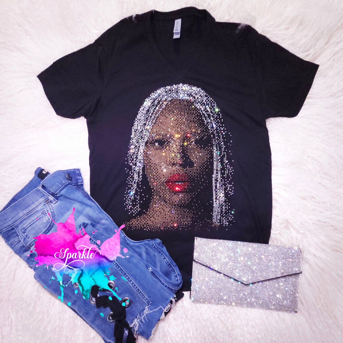 Bey Carter Crystallized Tee