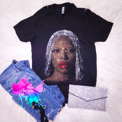 Bey Carter Crystallized Tee