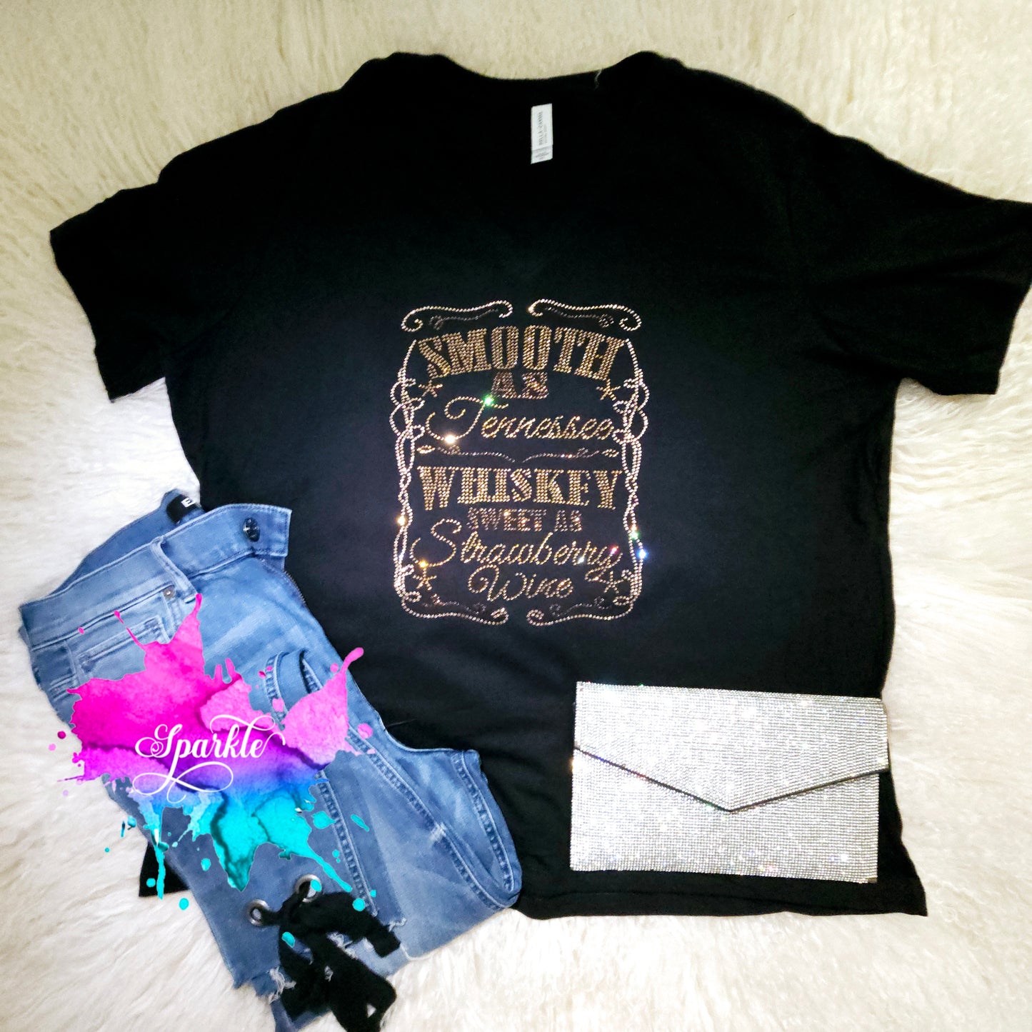 Tennessee Whiskey Crystallized Tee