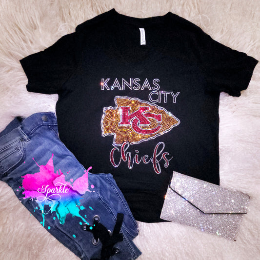 Chiefs Crystallized Tee