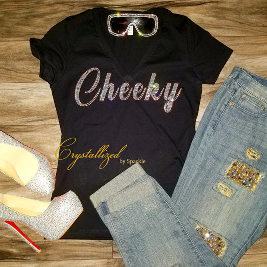 Cheeky Crystallized Tee