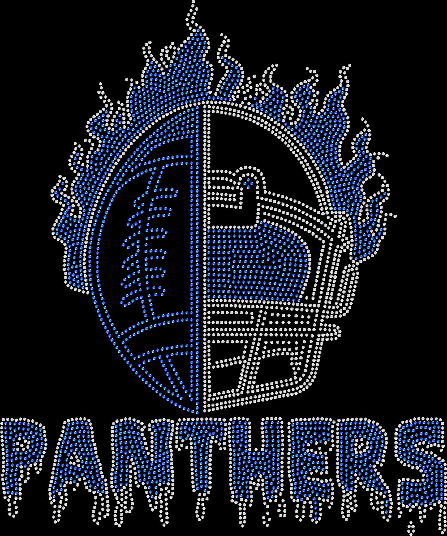 Flaming Panthers Crystallized Tee