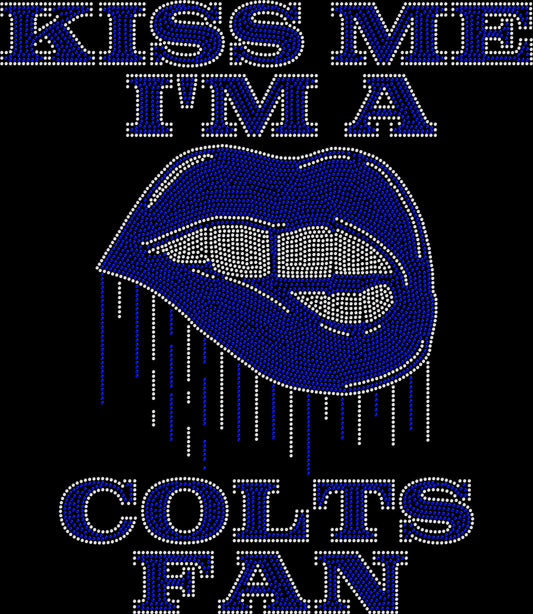 Kiss Me Colts Crystallized Tee
