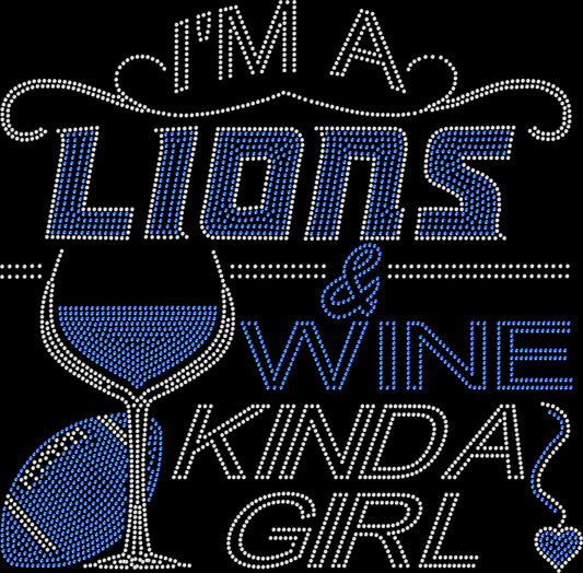 Lions and Wine Crystallized Tee