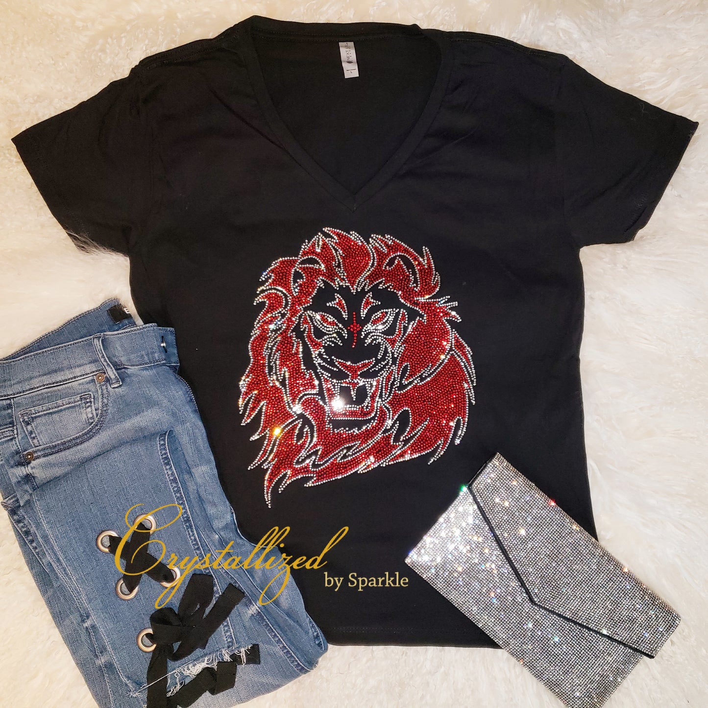 Heart of a Lion Crystallized Tee