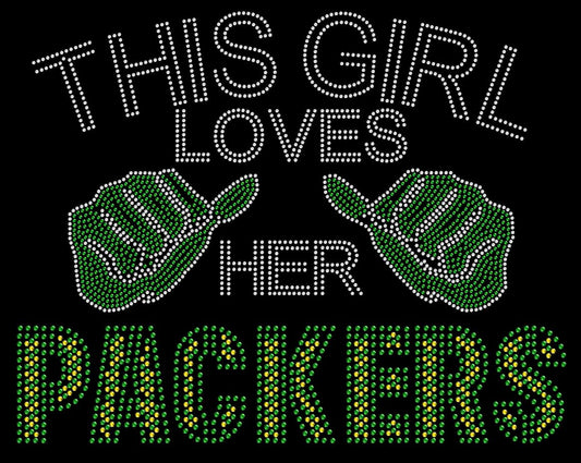 Loves Packers Crystallized Tee