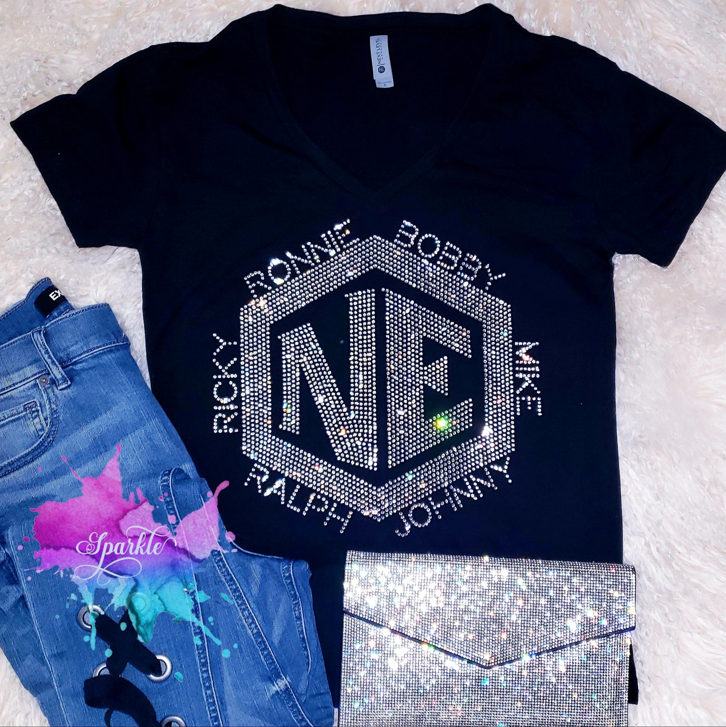 New Edition Crystallized Tee