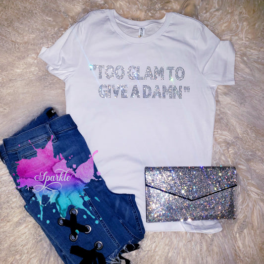 Too Glam Crystallized Tee