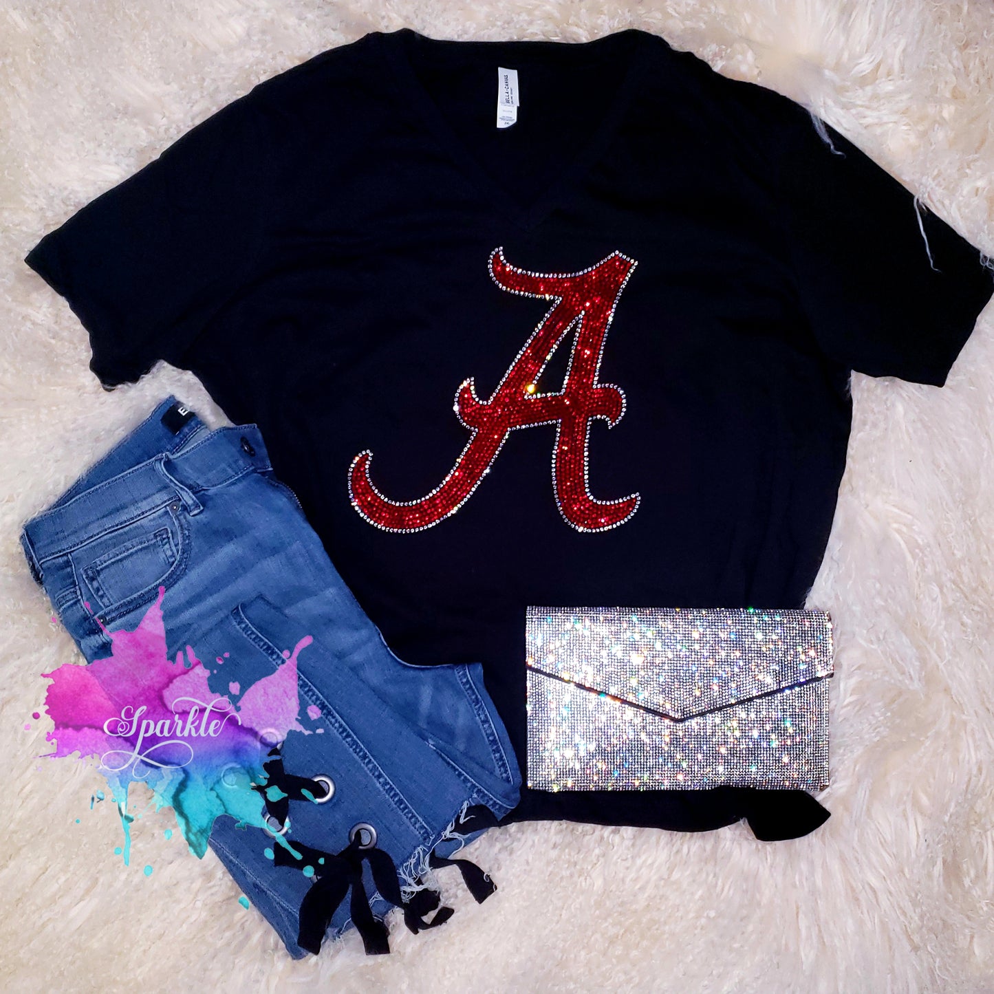 Roll Tide Crystallized Tee