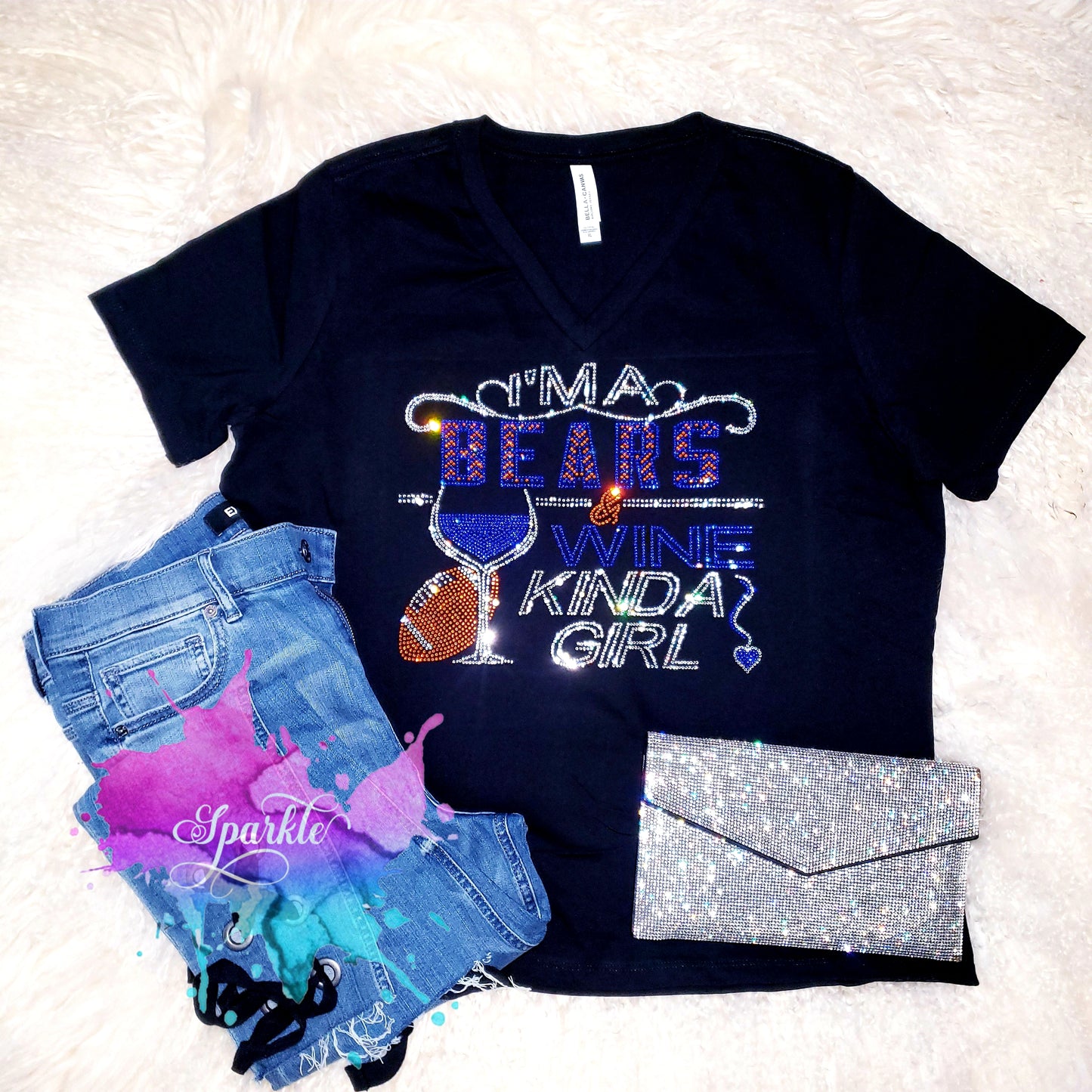 Bears and Wine Crystallized Tee